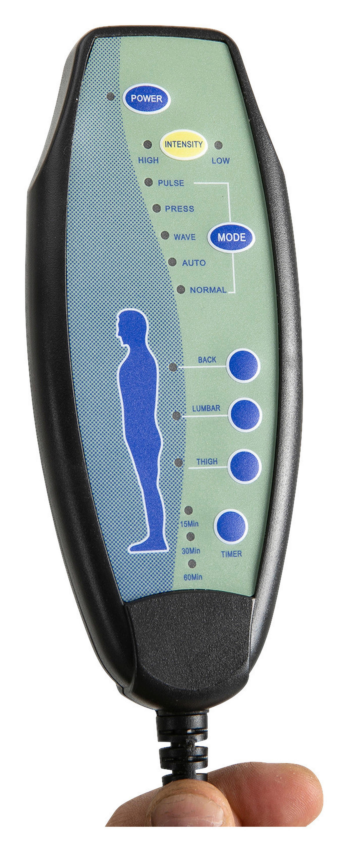 Vinsetto Massagestuhl MH921-232GY grau Schaumstoff Nylon B/H/T: ca. 70x130x62 cm Massagestuhl MH921-232GY - grau (70,00/130,00/62,00cm) - Vinsetto