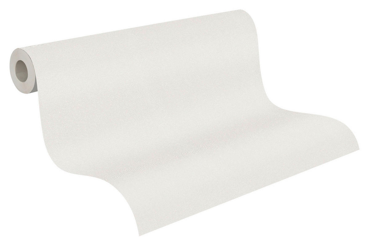 A.S.Creation Vliestapete New Elegance Uni creme B/L: ca. 53x1005 cm New Elegance - creme (53,00/1005,00cm) - A.S.Creation