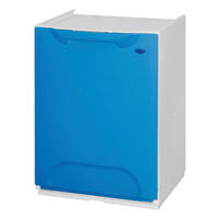 Eco-Logico Mülltrenner blau B/H/L: ca. 29x47x34 cm Mülltrenner 20l - blau (34,00/29,00/47,00cm) - Eco-Logico