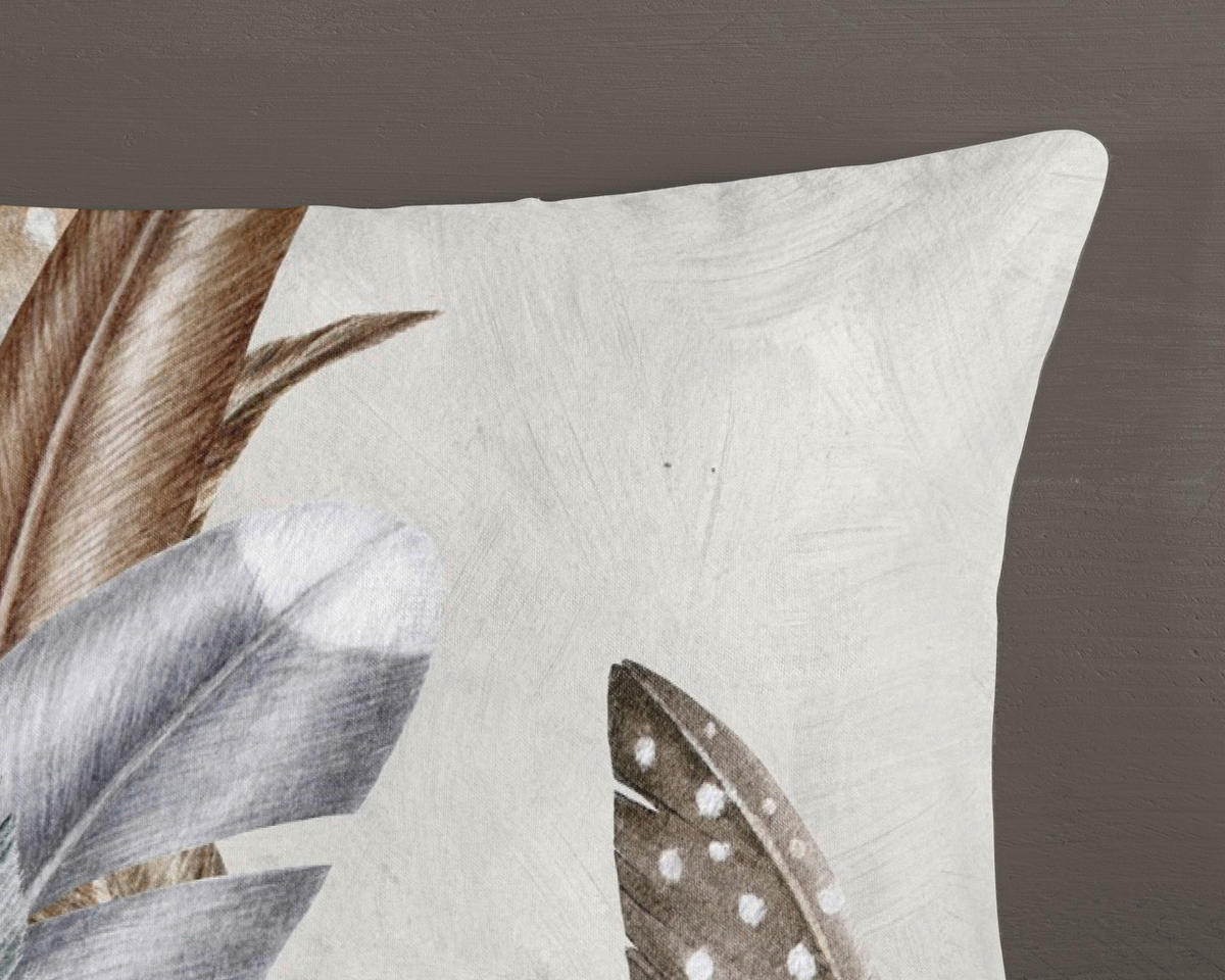Bettwäsche Eina sand Baumwolle B/L: ca. 155x220 cm Eina - sand (155,00/220,00cm) - Good Morning