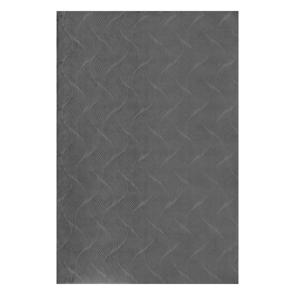 Thumbnail - Dinarsu Teppich Stilo anthrazit B/L: ca. 160x220 cm