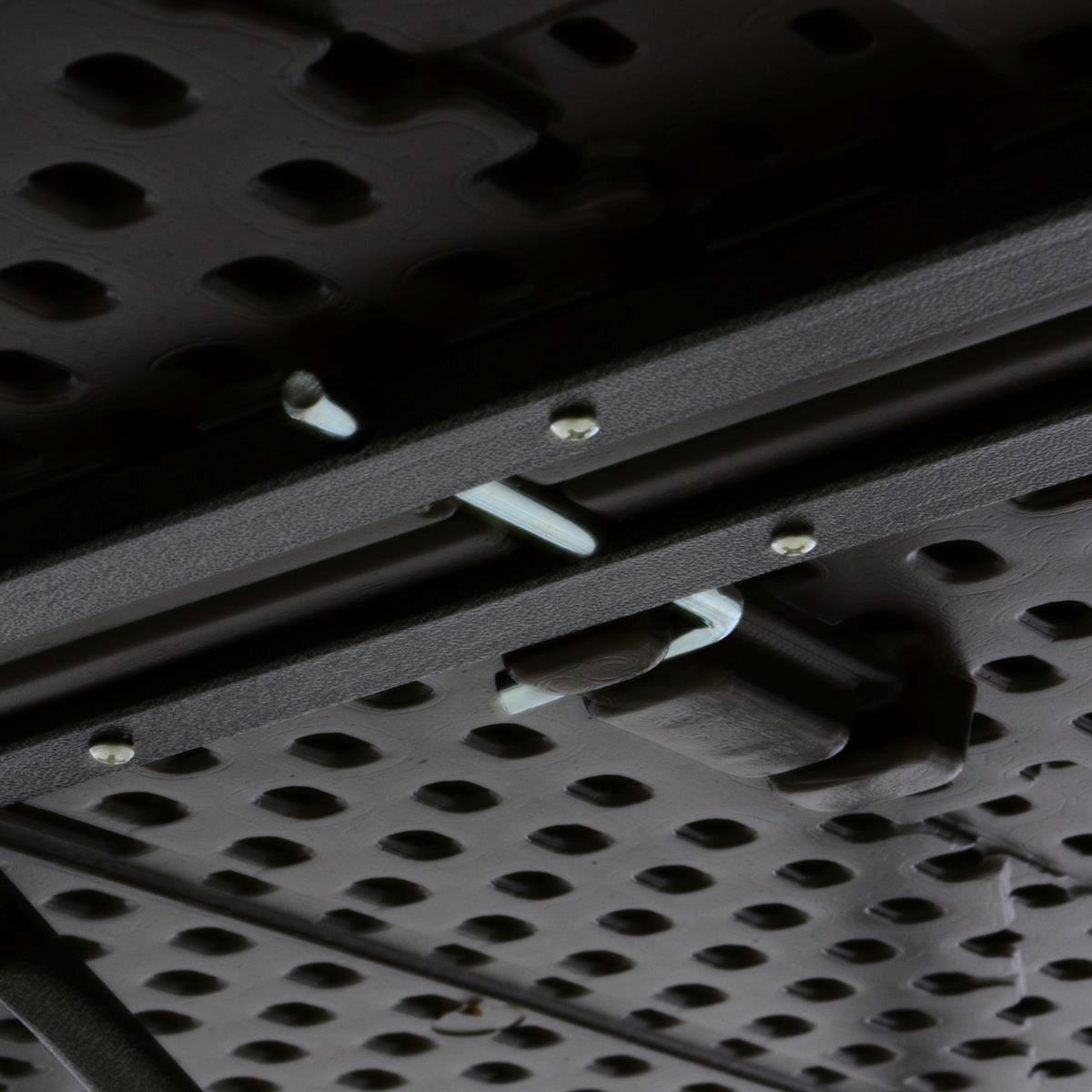 VCM Bierzeltgarnitur braun Metall L: ca. 180 cm Bierzeltgarnitur_3tlg. - braun (180,00cm) - VCM