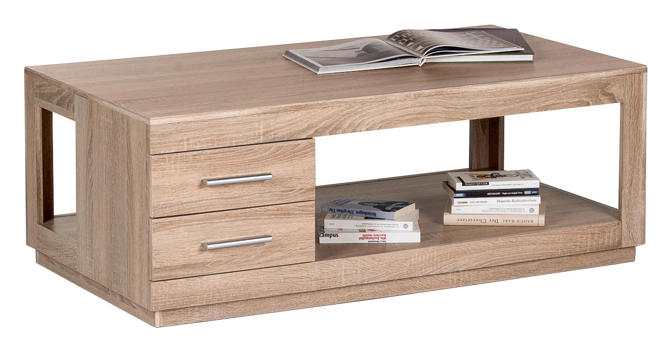 Couchtisch Festival Big Eiche Sonoma Nachbildung B/H/T: ca. 120x46x65 cm Festival Big - Eiche (120,00/46,00/65,00cm)
