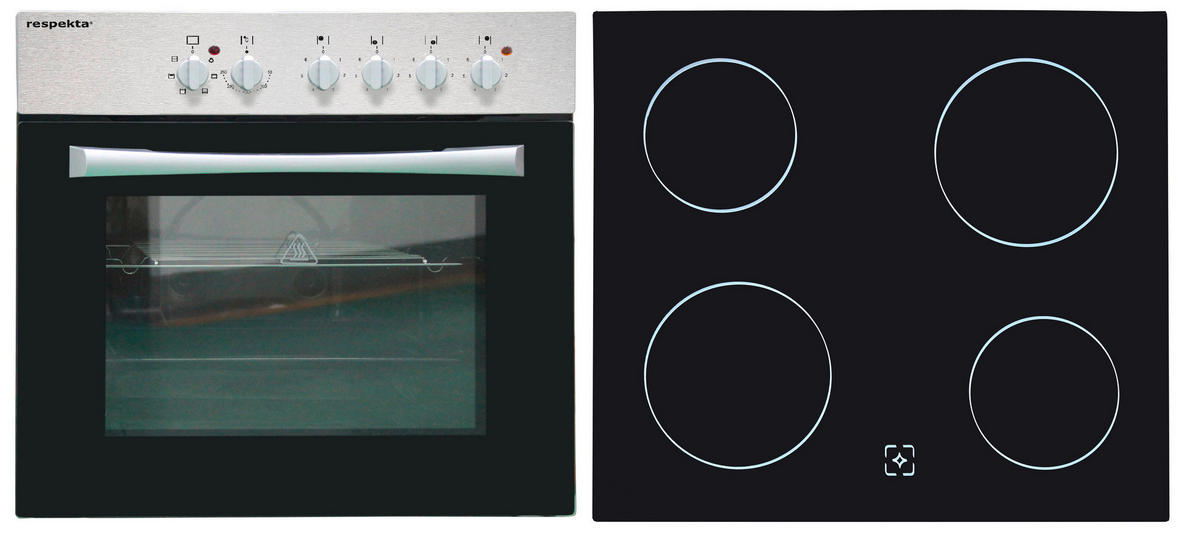 Respekta Winkelküche Economy grau matt B/H/T: ca. 310x200x172 cm Economy - Eiche/grau (310,00/200,00/172,00cm) - Respekta