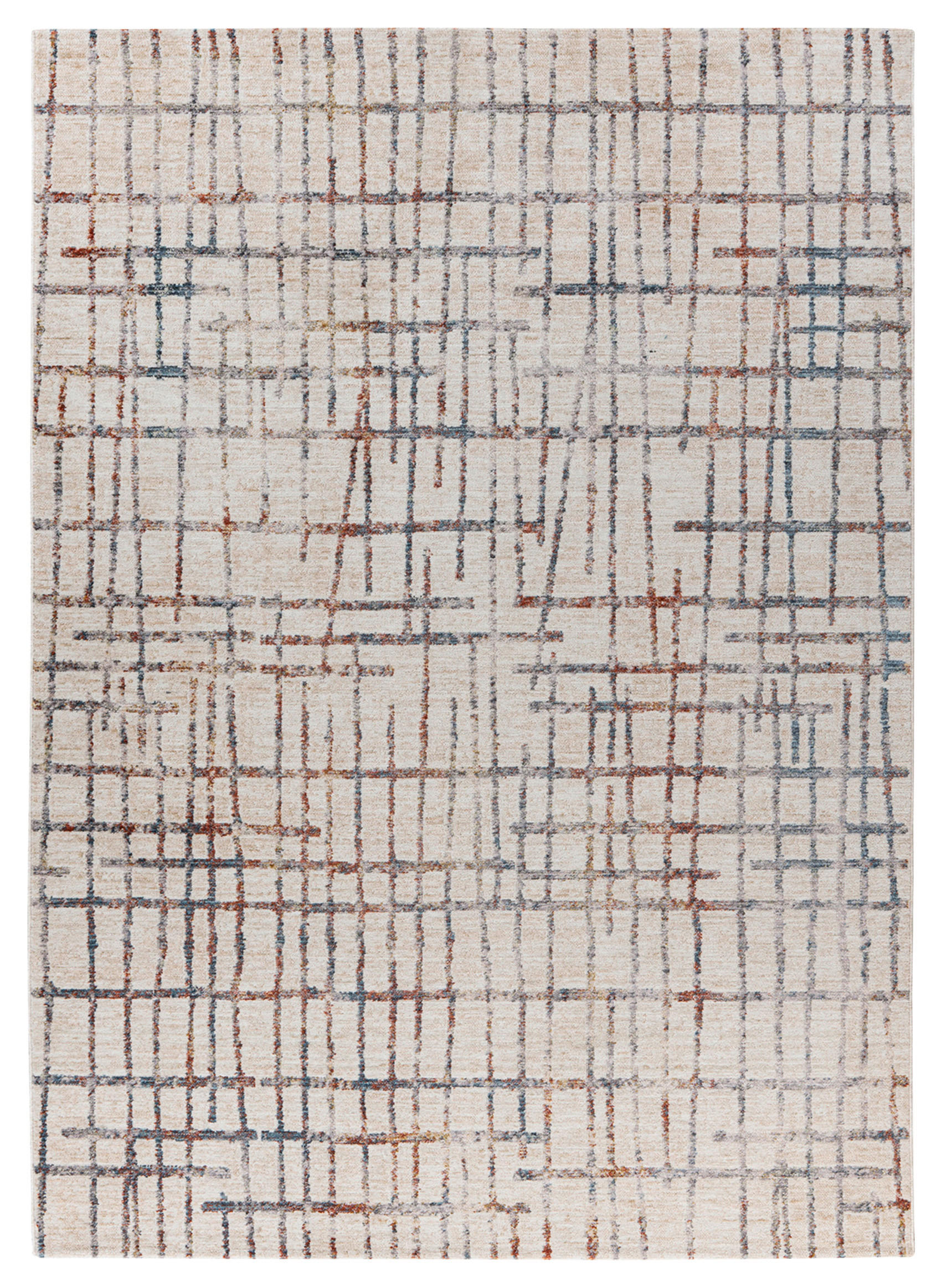 360Living Teppich Jaka multicolor B/L: ca. 120x170 cm Jaka - creme/multicolor (120,00/170,00cm) - 360Living