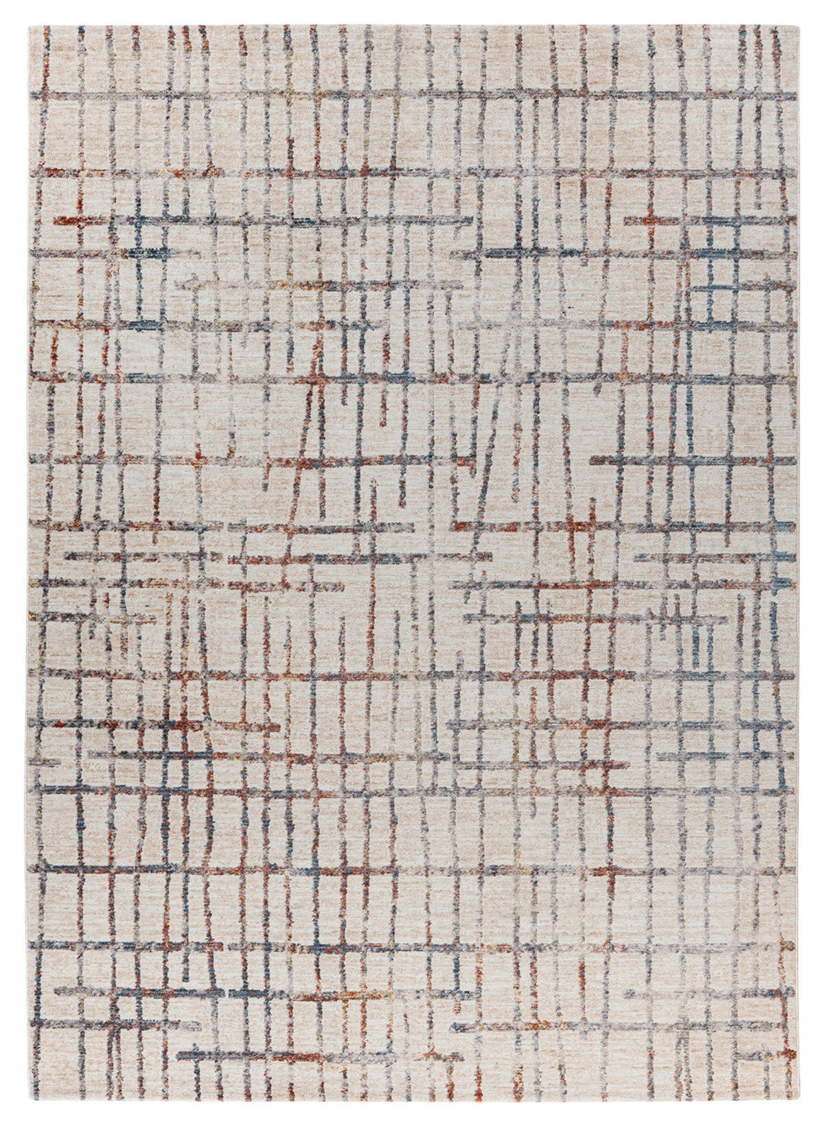 360Living Teppich Jaka multicolor B/L: ca. 120x170 cm Jaka - creme/multicolor (120,00/170,00cm) - 360Living