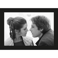 Komar Poster Star Wars Classic Leia Han Love Star Wars B/L: ca. 70x50 cm Star Wars Classic Leia Han Love - (70,00/50,00cm) - Komar