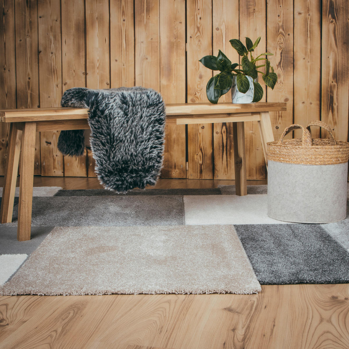 Obsession Teppich My Frost grau B/L: ca. 160x230 cm My Frost - grau (160,00/230,00cm) - Obsession