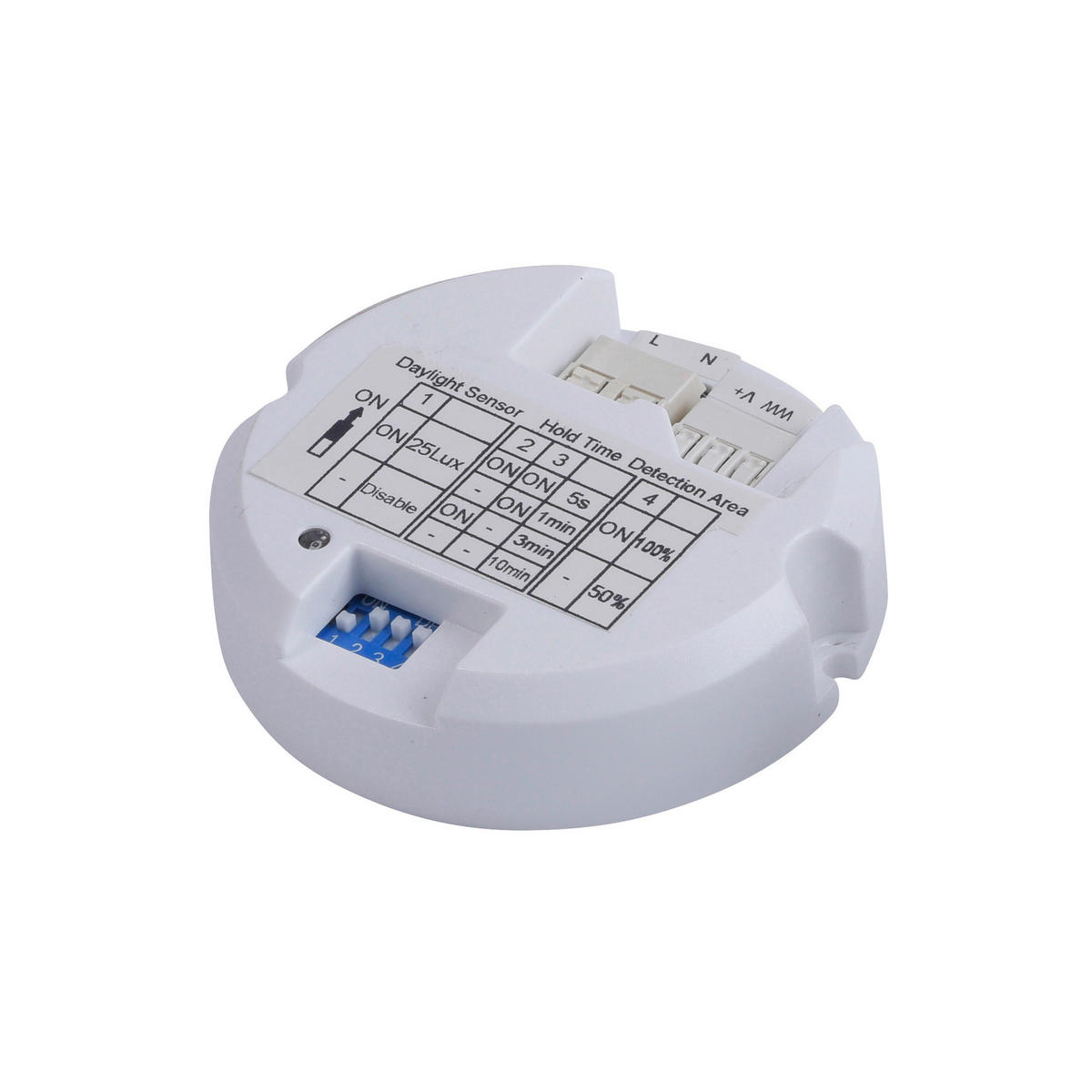 Just Light LED-Deckenleuchte SKYLER 14122-16 weiß Kunststoff Metall H/D: ca. 8,5x35 cm 1 Brennstellen SKYLER - weiß (35,00/8,50cm) - Just Light