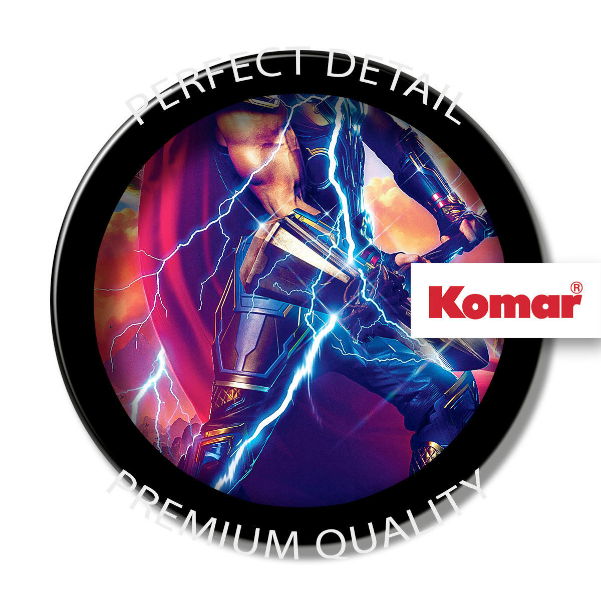 Komar Fototapete Love and Thunder Adventure B/L: ca. 200x250 cm Love and Thunder Adventure - (200,00/250,00cm) - Komar