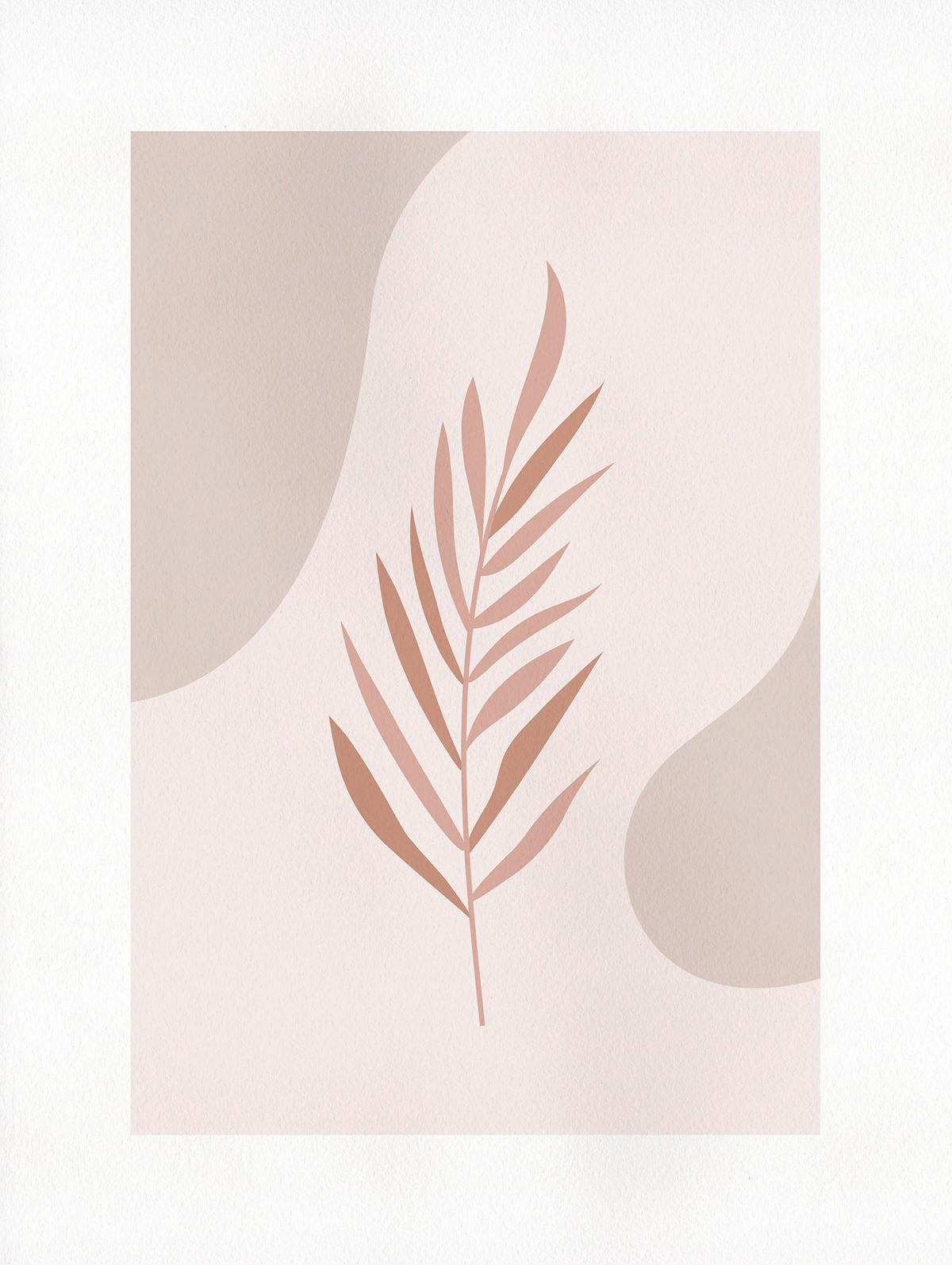 Komar Poster Gentle Desert Abstrakt B/L: ca. 30x40 cm Gentle Desert - (30,00/40,00cm) - Komar