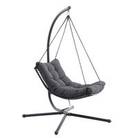 POCOline Hängesessel dunkelgrau Stahl Hängesessel - dunkelgrau - POCOline