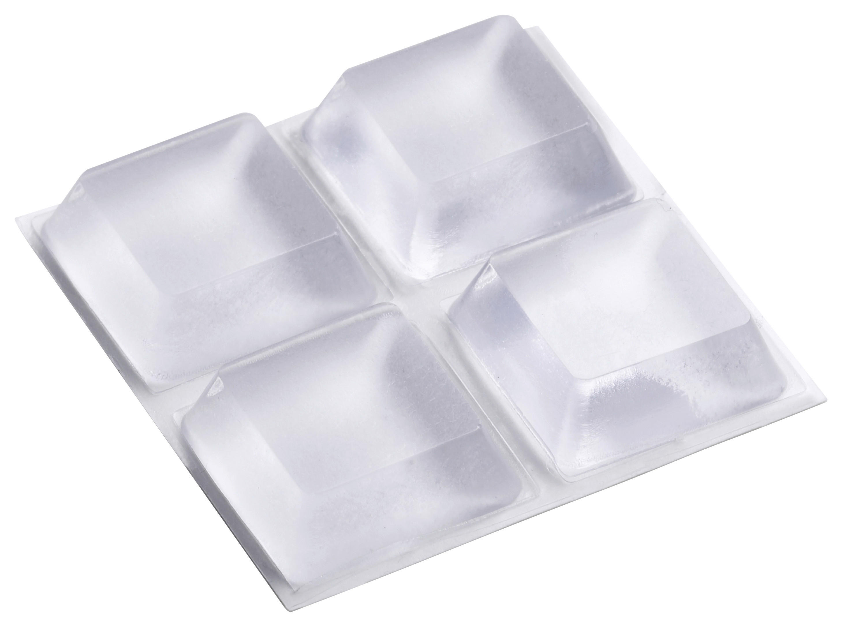 Meister Anti-Rutsch-Pad klar B/L: ca. 2x2 cm 8 tlg. Anti-Rutsch_Pads_8erPack 20x20mm - klar (2,00/2,00cm) - Meister