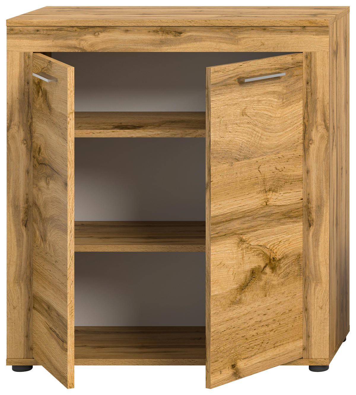 Highboard Jam Eiche Wotan Nachbildung B/H/T: ca. 80x88x35 cm Jam - Eiche (80,00/88,00/35,00cm) - xonox.home