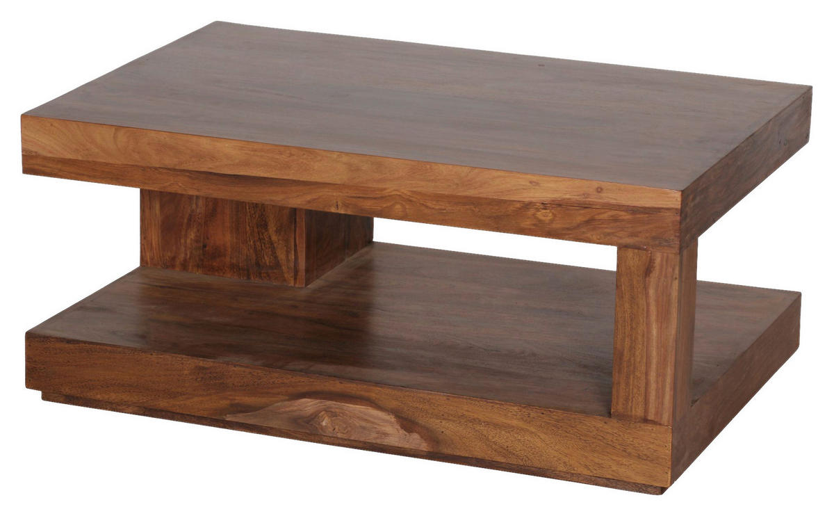Couchtisch natur B/H/T: ca. 90x40x60 cm Couchtisch - natur (90,00/40,00/60,00cm) - Wohnling