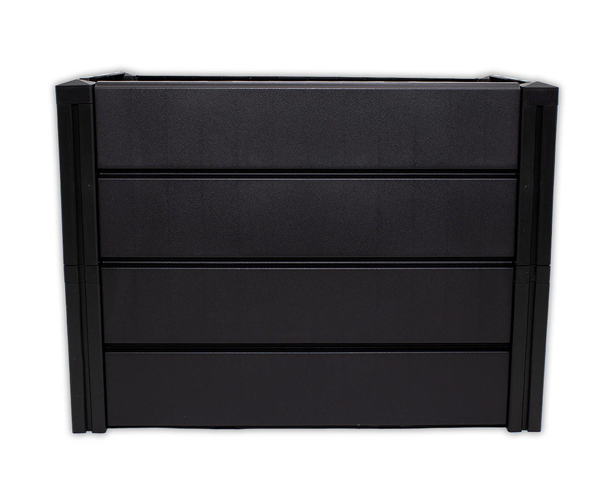 KHW Hochbeet Demeter M anthrazit Kunststoff B/H/T: ca. 82x61x44 cm Demeter M - anthrazit (82,00/61,00/44,00cm) - KHW