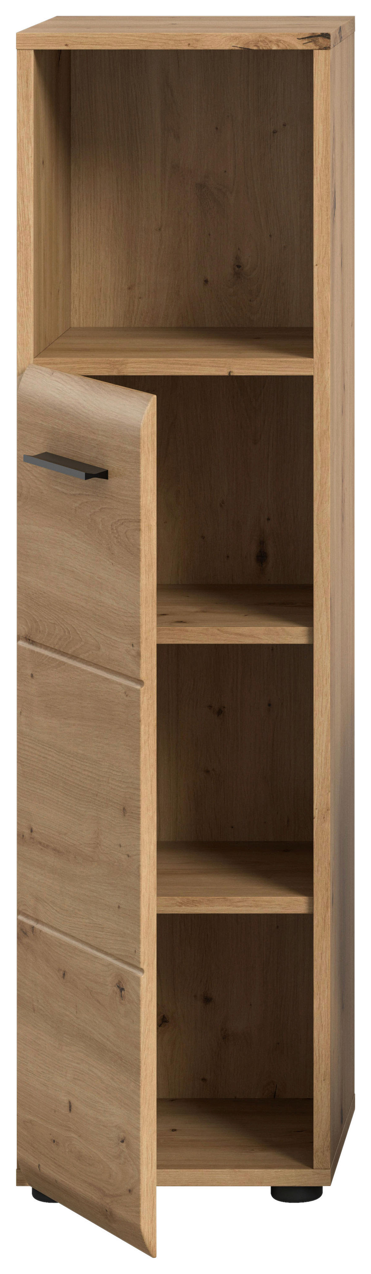 Schrank Ice Artisan Oak Nachbildung B/H/T: ca. 30x110x30 cm Ice - (30,00/110,00/30,00cm) - xonox.home