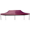 Grasekamp Ersatzdach Faltpavillon Modena Premium Line bordeaux Polyester-Mischgewebe B/H/L: ca. 290x200x570 cm Modena Premium Line - bordeaux (570,00/290,00/200,00cm) - Grasekamp
