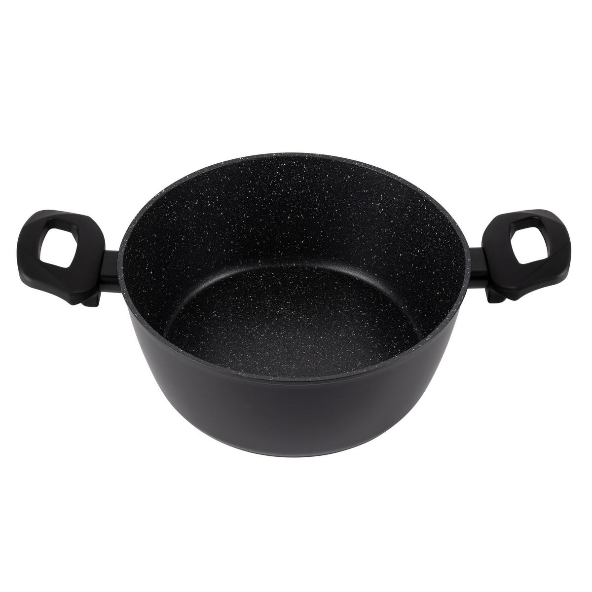 SAN IGNACIO Kochgeschirrset Tormes schwarz Aluminium Tormes - schwarz - SAN IGNACIO
