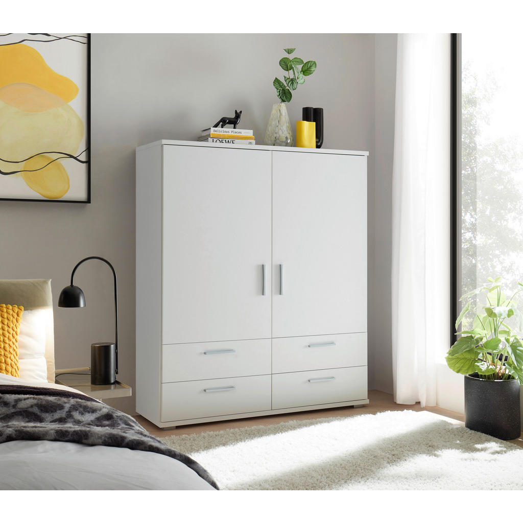 Thumbnail - Kommode Adeline weiß B/H/T: ca. 120x140x38 cm