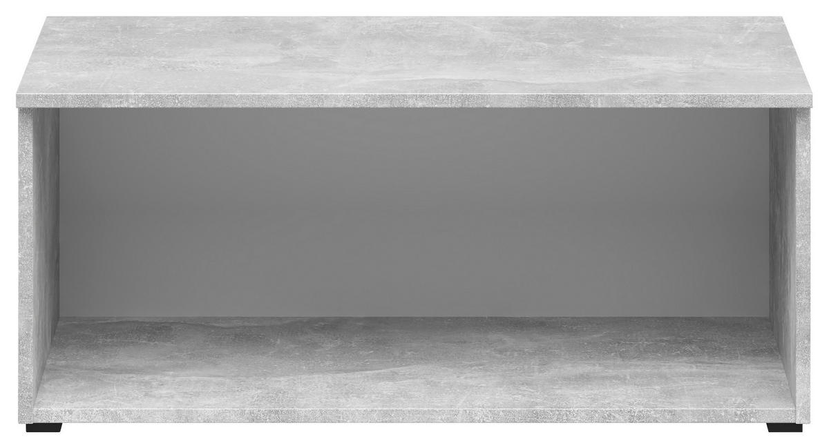 Aufsatz Multi-Stauraum Typ 21 Beton Optik B/H/T: ca. 80x35x40 cm Multi-Stauraum Typ 21 - Beton (80,00/35,00/40,00cm)