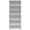 Regal Multi-Stauraum Typ 36 weiß B/H/T: ca. 80x195x40 cm Multi-Stauraum Typ 36 - weiß (80,00/195,00/40,00cm)