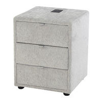 Nachtkonsole  hellgrau Lissy_Nachtkonsole 410/39 - hellgrau (44,00/54,00/45,00cm)