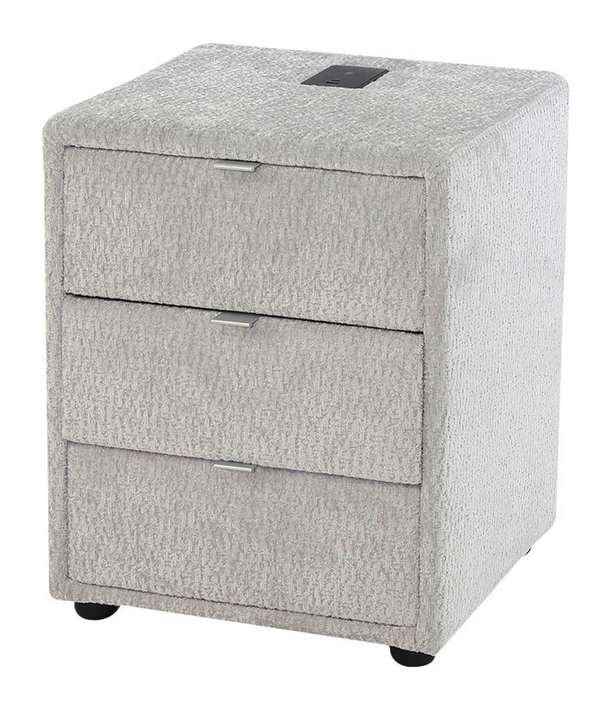 Nachtkonsole  hellgrau Lissy_Nachtkonsole 410/39 - hellgrau (44,00/54,00/45,00cm)