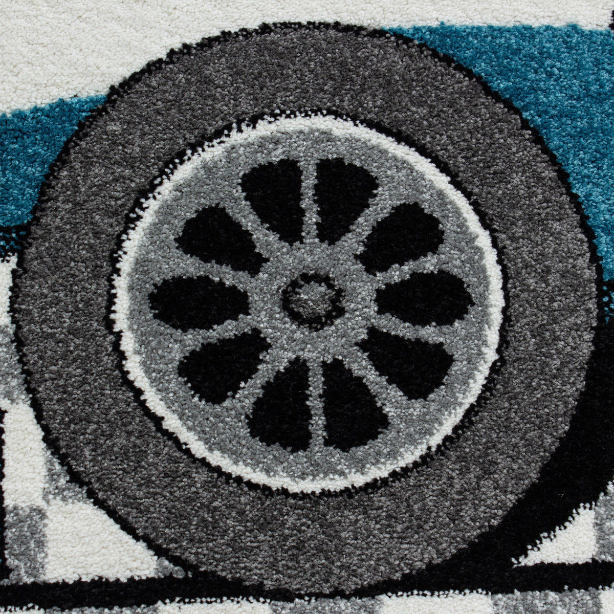 Ayyildiz Teppich KIDS blau B/L: ca. 120x170 cm KIDS - blau (120,00/170,00cm) - Ayyildiz