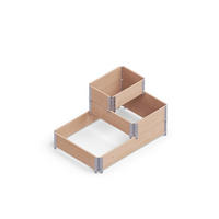 UPYARD Stufenbeet INDUSTRIAL braun Holz B/L: ca. 40x60 cm INDUSTRIAL - braun (40,00/60,00cm) - UPYARD