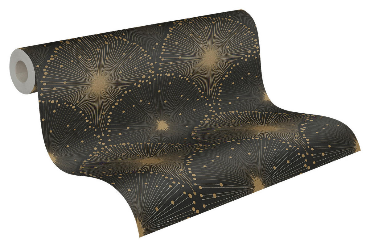 A.S.Creation Vliestapete Spot 3 Abstrakt gold B/L: ca. 53x1005 cm Spot 3 - gold (53,00/1005,00cm) - A.S.Creation