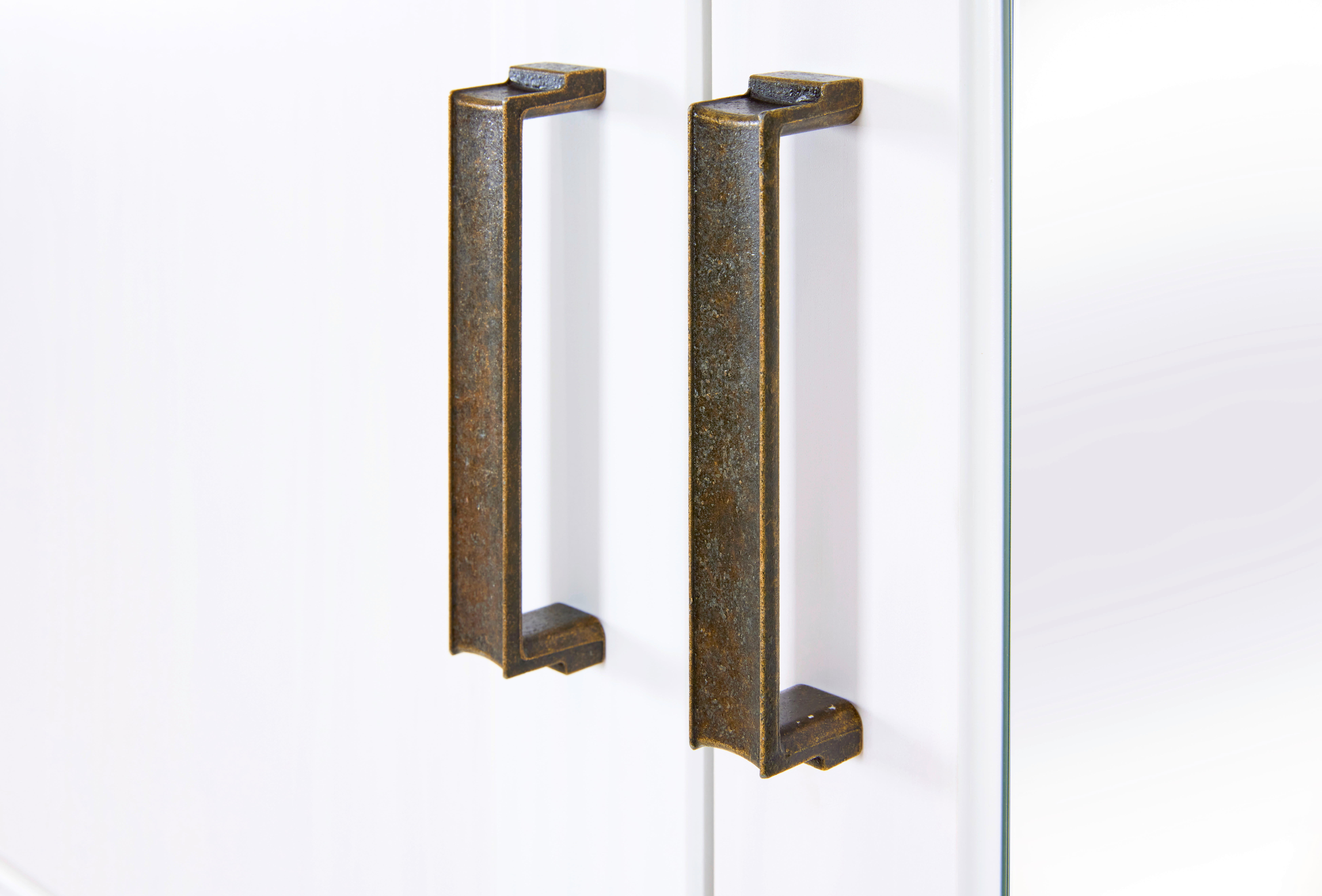 Kleiderschrank Maluno weiß B/H/L: ca. 64x208x166,4 cm Maluno - weiß (166,40/64,00/208,00cm) - Inter Link