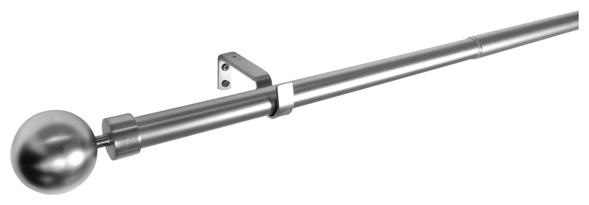 Stilgarnituren habito/ball-classic Edelstahloptik Metall ausziehbar von ca. 190 bis 360 cm 1.0 Läufe habito/ball-classic - Edelstahloptik - ondeco