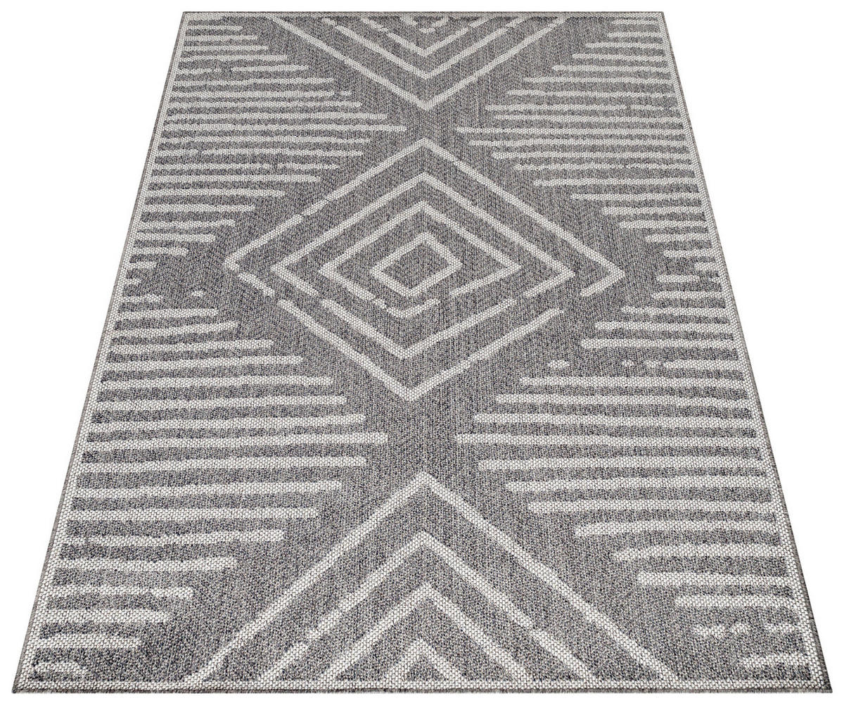 Ayyildiz Teppich ARUBA grau B/L: ca. 240x340 cm ARUBA - grau (240,00/340,00cm) - Ayyildiz