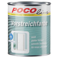 POCOline Acryl Vorstreichfarbe weiß matt ca. 0,75 l Vorstreichfarbe_Acryl_2in1 750ml - weiß (750ml) - POCOline