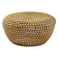 Couchtisch gold B/H/T: ca. 60x30x60 cm Couchtisch - gold (60,00/30,00/60,00cm) - Wohnling