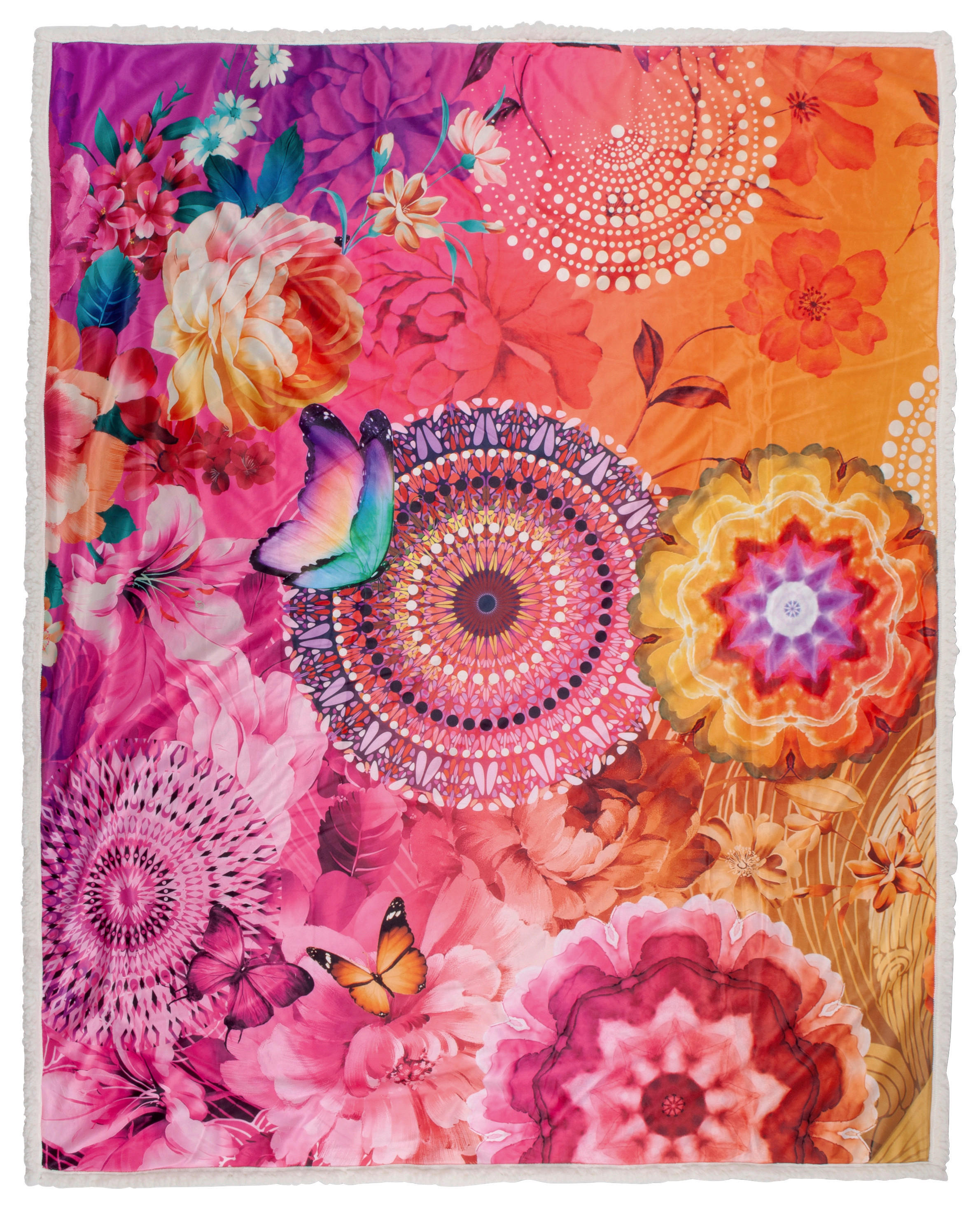 Wohndecke Ziva Polysamt Ziva - Multi (130,00/160,00cm) - HIP