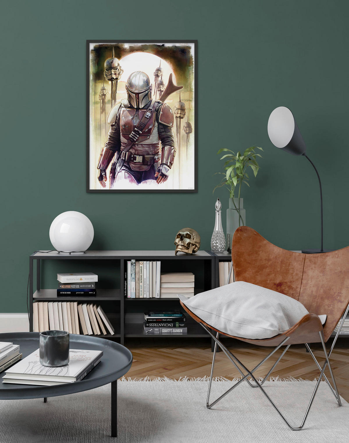 Komar Poster Mandalorian Impaler Disney B/L: ca. 50x70 cm Mandalorian Impaler - (50,00/70,00cm) - Komar