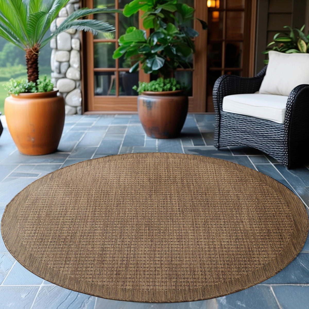 Ayyildiz Teppich GIZA braun D: ca. 160 cm GIZA - braun (160,00cm) - Ayyildiz