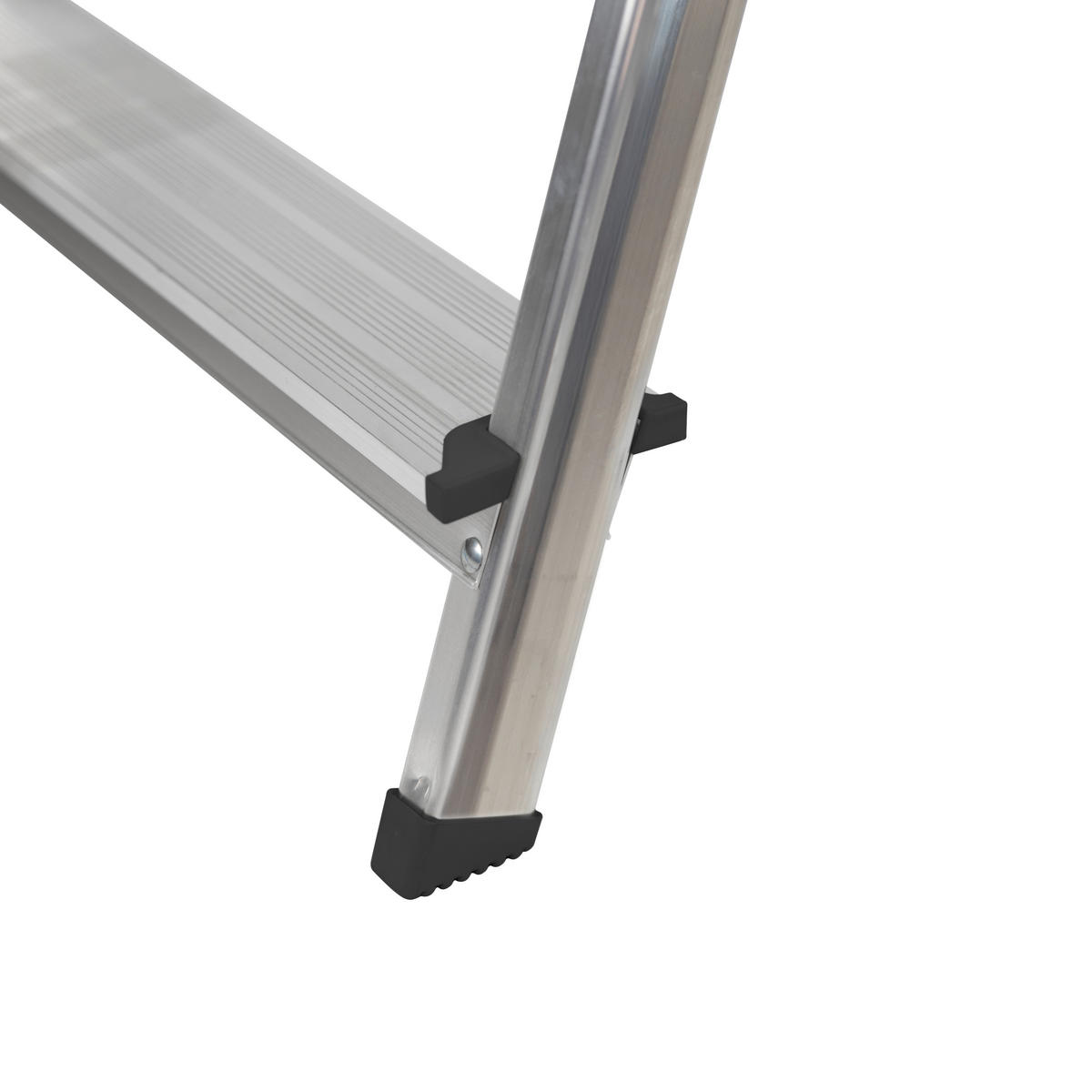 BAYERSYSTEM Haushaltsleiter Aluminium Haushaltsleiter_5_Stufen - silber - BAYERSYSTEM
