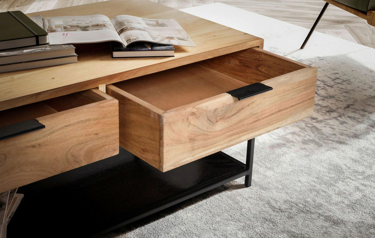 Couchtisch  B/H/T: ca. 90x40x50 cm Couchtisch - (90,00/40,00/50,00cm) - Wohnling