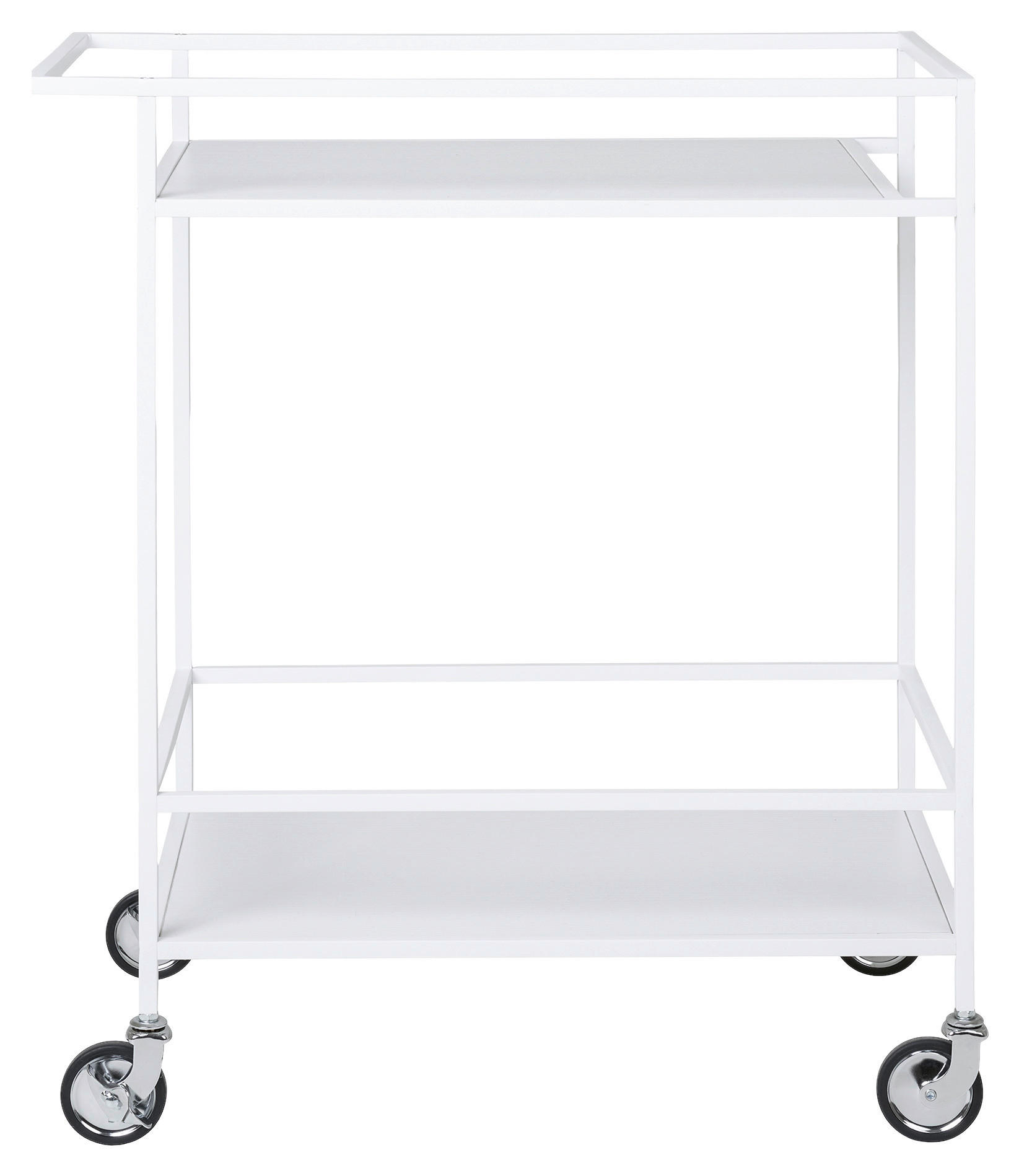 Servierwagen Vita weiß Melamin B/H/L: ca. 68x79x40 cm Vita - weiß (40,00/68,00/79,00cm)
