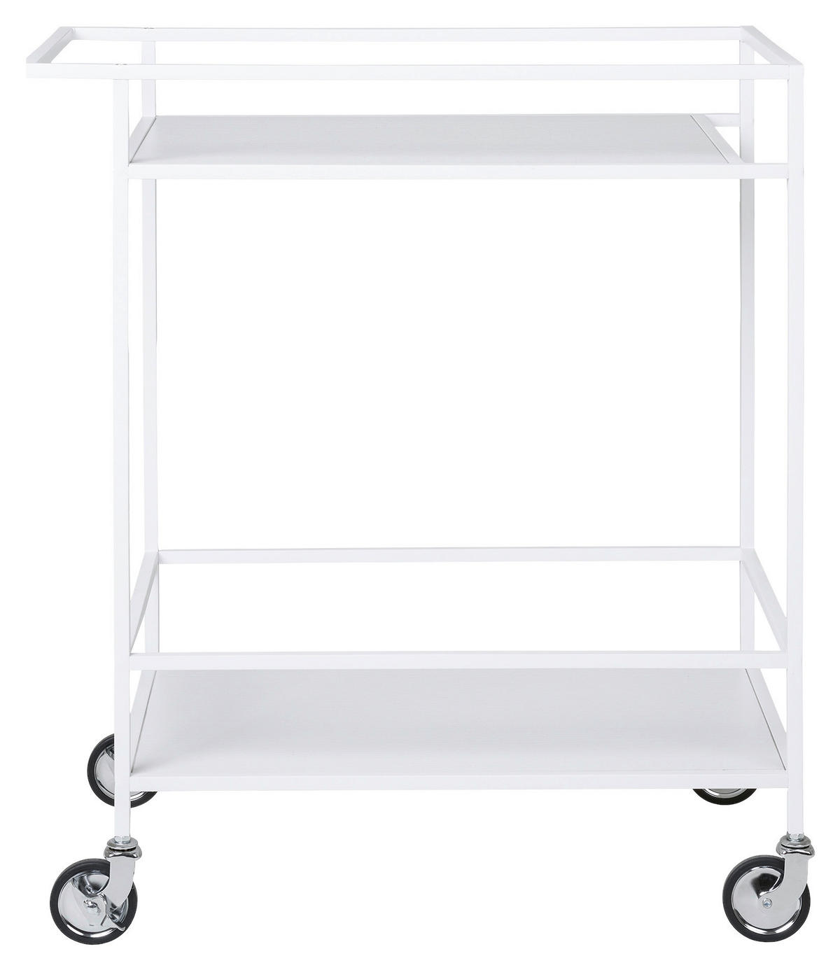 Servierwagen Vita weiß Melamin B/H/L: ca. 68x79x40 cm Vita - weiß (40,00/68,00/79,00cm)