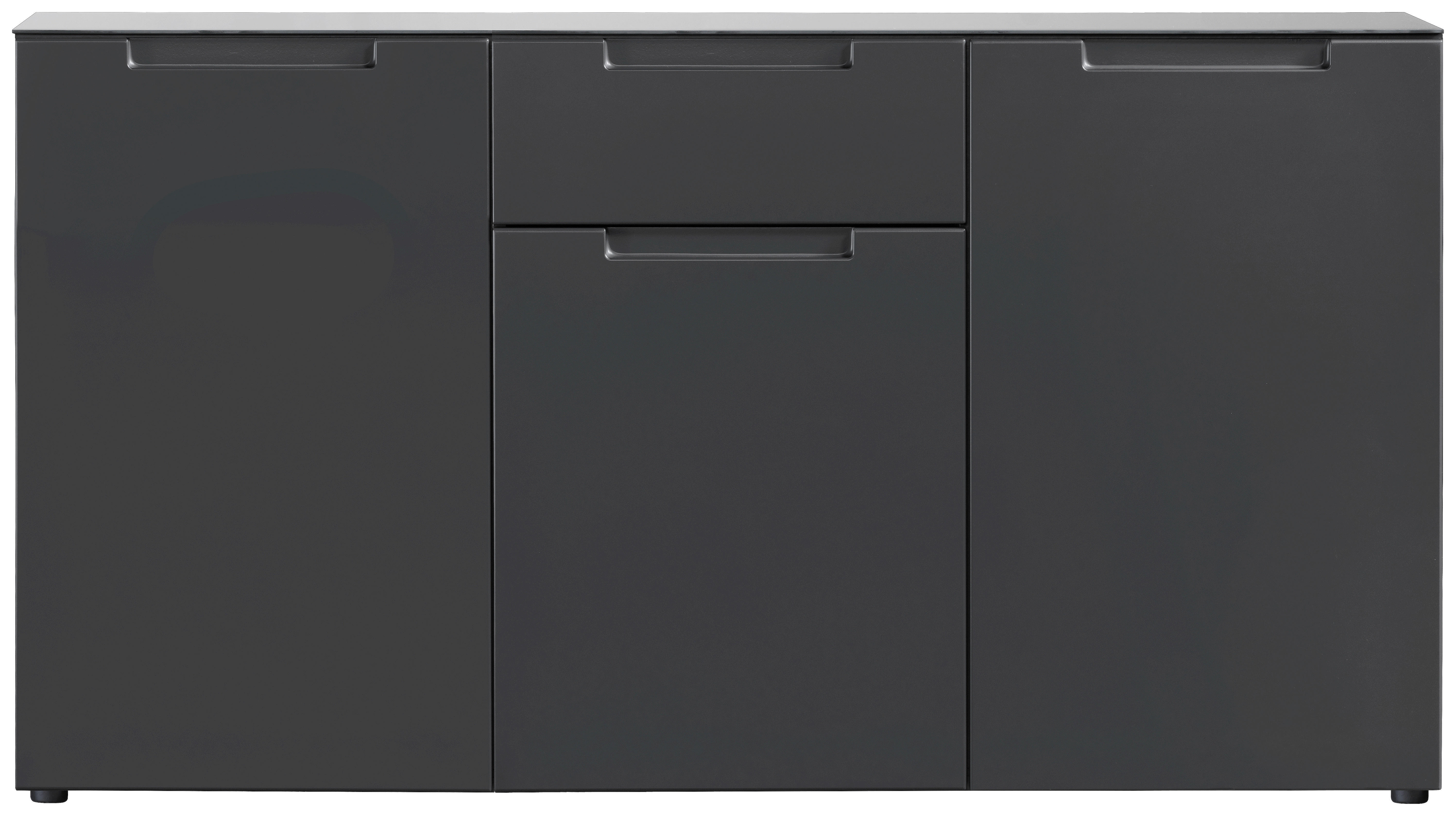 Kommode Mailand anthrazit B/H/T: ca. 146x79x40 cm Mailand - anthrazit (146,00/79,00/40,00cm)