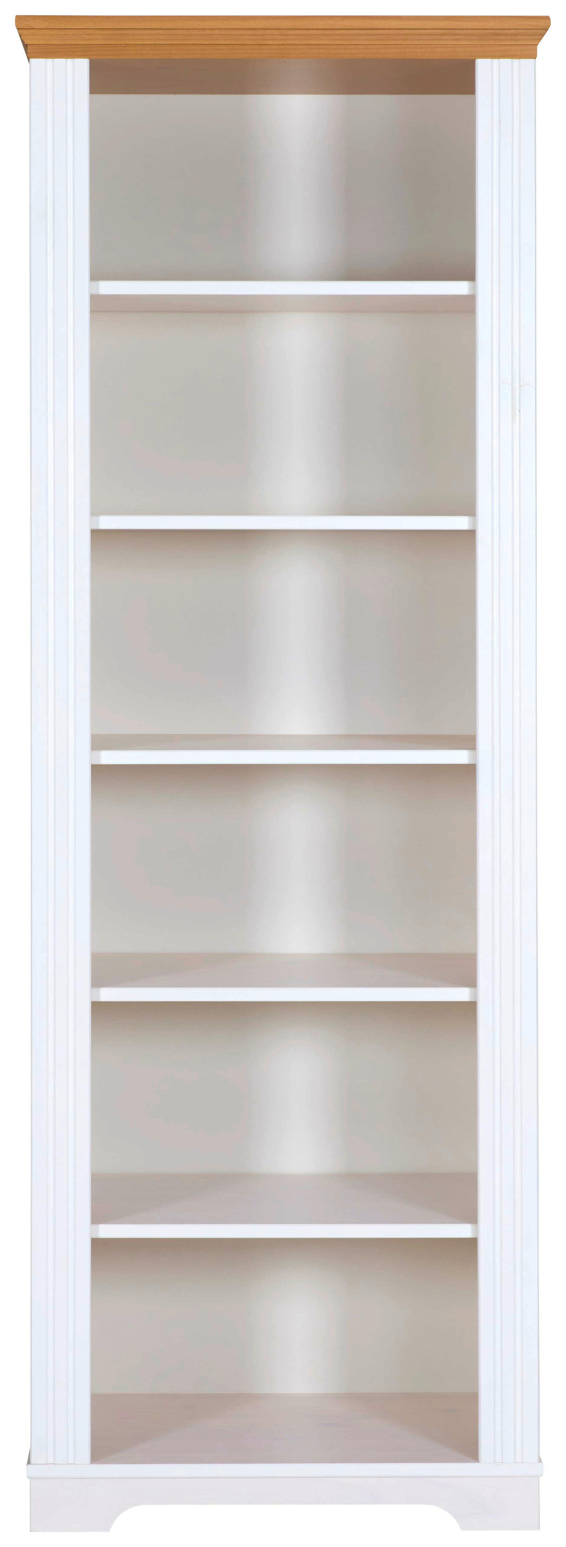 Thumbnail - Regal Maluno weiß lackiert B/H/L: ca. 41x193,1x68 cm