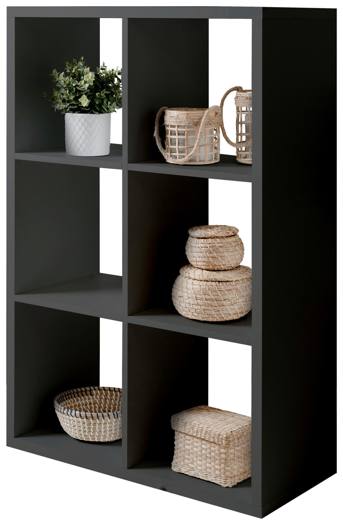 Raumteiler Max anthrazit B/H/T: ca. 73x107x33 cm Max - anthrazit (73,00/107,00/33,00cm)