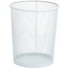 Zeller Papierkorb weiß B/H/L: ca. 30x35x30 cm Papierkorb - weiß (30,00/30,00/35,00cm) - Zeller
