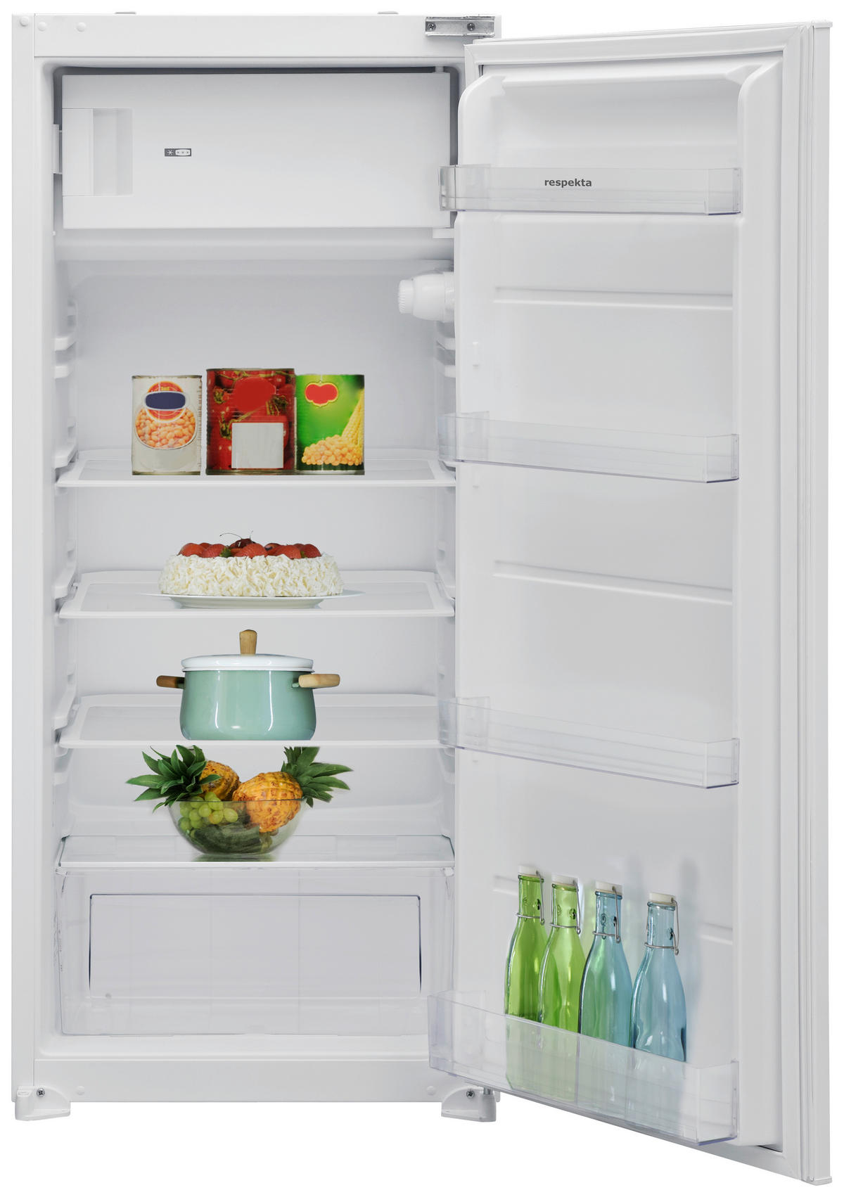 Respekta Küchenblock Premium weiß matt B/H/T: ca. 280x211x60 cm Premium - weiß (280,00/211,00/60,00cm) - Respekta