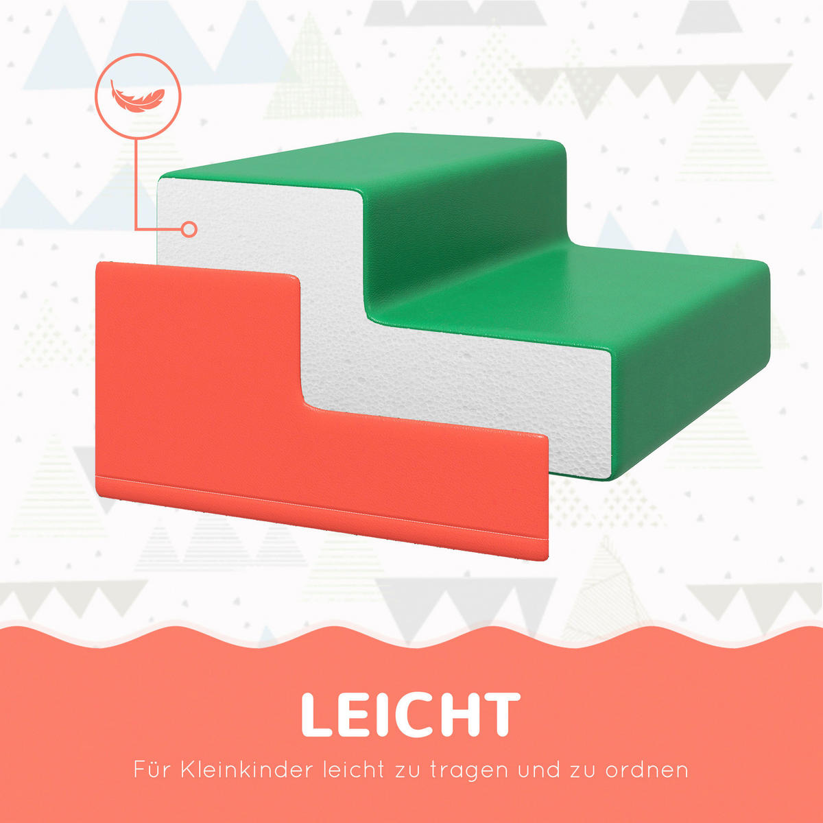 HOMCOM Bausteinset B/H/L: ca. 50x39x150 cm Bausteinset - multicolor (150,00/50,00/39,00cm) - HOMCOM