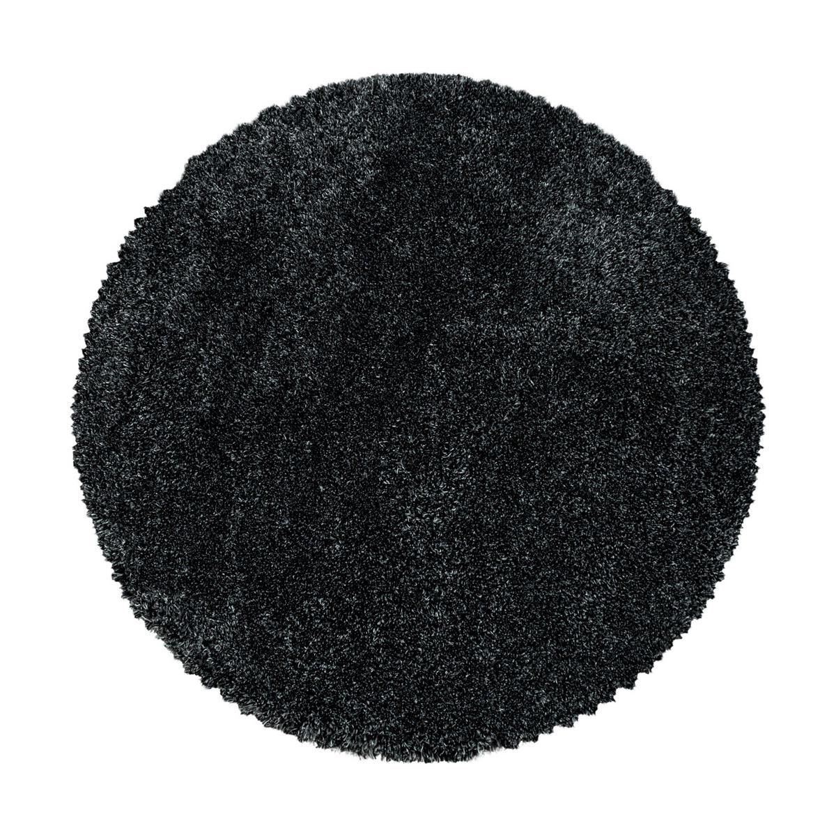 Ayyildiz Teppich FLUFFY anthrazit D: ca. 80 cm FLUFFY - anthrazit (80,00cm) - Ayyildiz